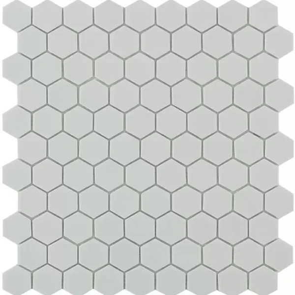 Mozaika Vidrepur Nordic Matt Light Grey Hex