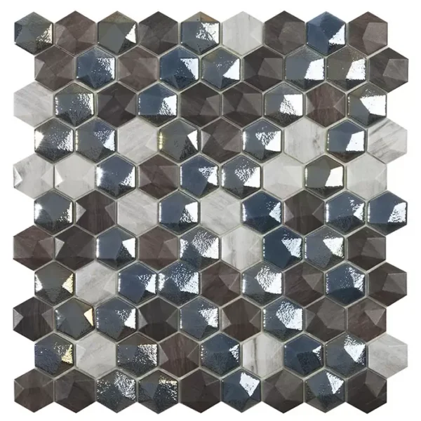 MOZAIKA VIDREPUR ELITE SAPELLY MIX HEX