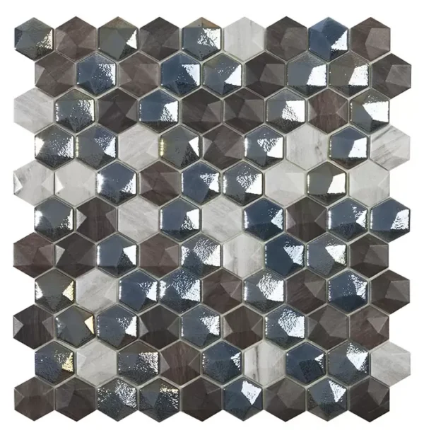 MOZAIKA VIDREPUR ELITE SAPELLY MIX HEX