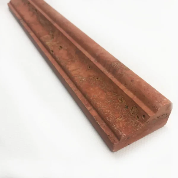 Dekor Persian Red Cornice 30,5/4/2,8cm Trawertyn