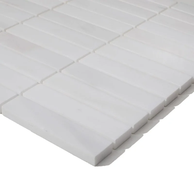 Mozaika Marmurowa Paski Glacier White - obrazek 2