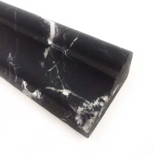 Dekor Black Silk Cornice 30,5/4,5/2,7cm Marmur