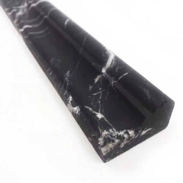 Dekor Black Silk Cornice 30,5/4,5/2,7cm Marmur