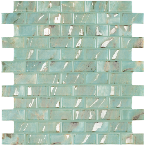 Mozaika Vidrepur Oasis Turquoise Brick